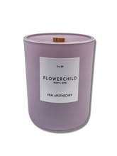 Load image into Gallery viewer, Premium Candle 12oz - Flowerchild - Vrai Apothecary
